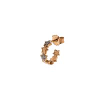 Pendientes Rue des Mille Mujer Stardust Double in Plata ORZ-006 D1 STE - ORZ-006 D1 STE
